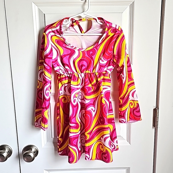 PMG Halloween Costume 60's Girl in Kids Size Small (5/6) - Picture 1 of 5